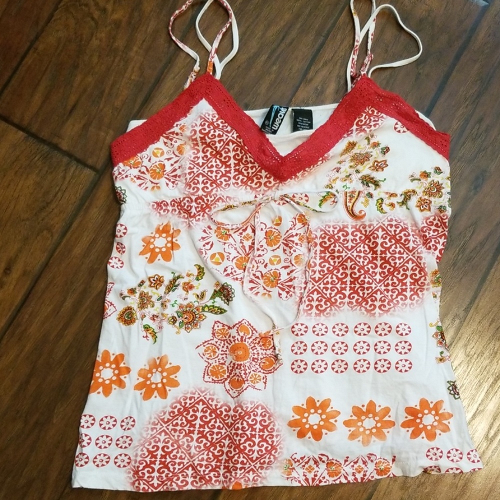 Juniors layered tank